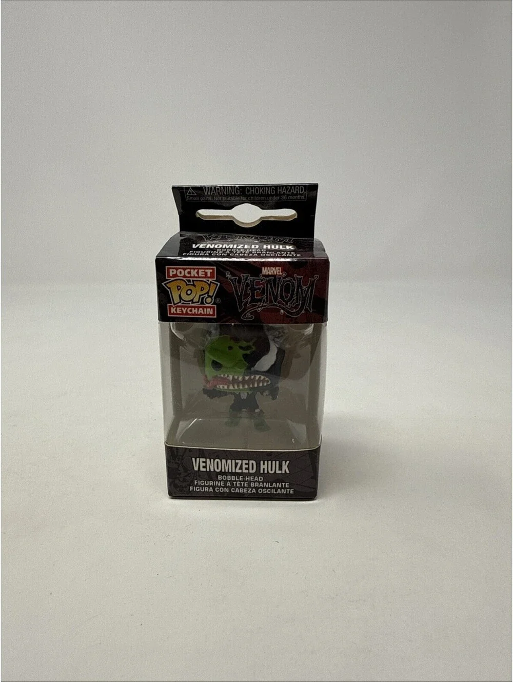 Funko Pocket Pop Keychain Marvel Venomized Hulk Bobble-Head Figure Collectible